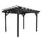 Highwood Usa Bodhi 10 x 10 Poly Outdoor Pergola Gazebo AD-PGLA1010-BKE - alternate 1